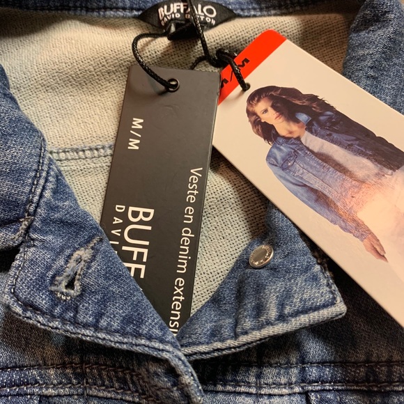 SOLD******BUFFALO BY DAVID BRITTON DENIM JACKET - Picture 3 of 5